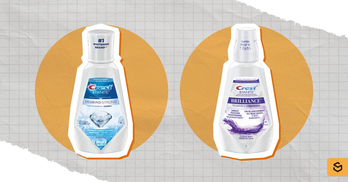 Crest mouthwash products