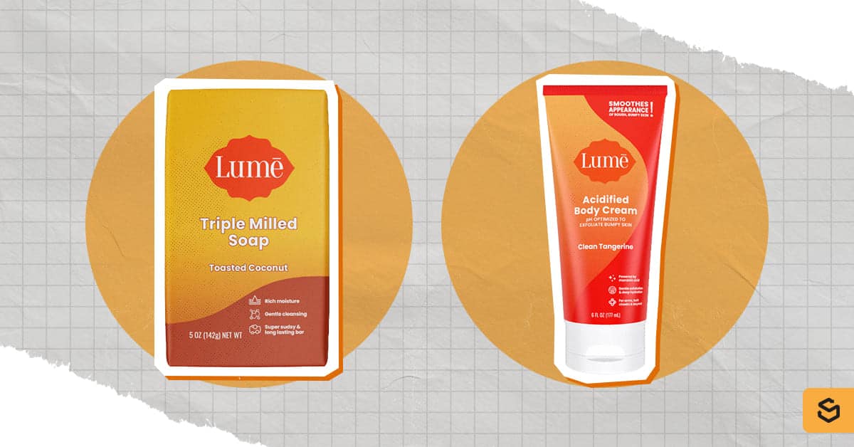 Lume soap and body cream