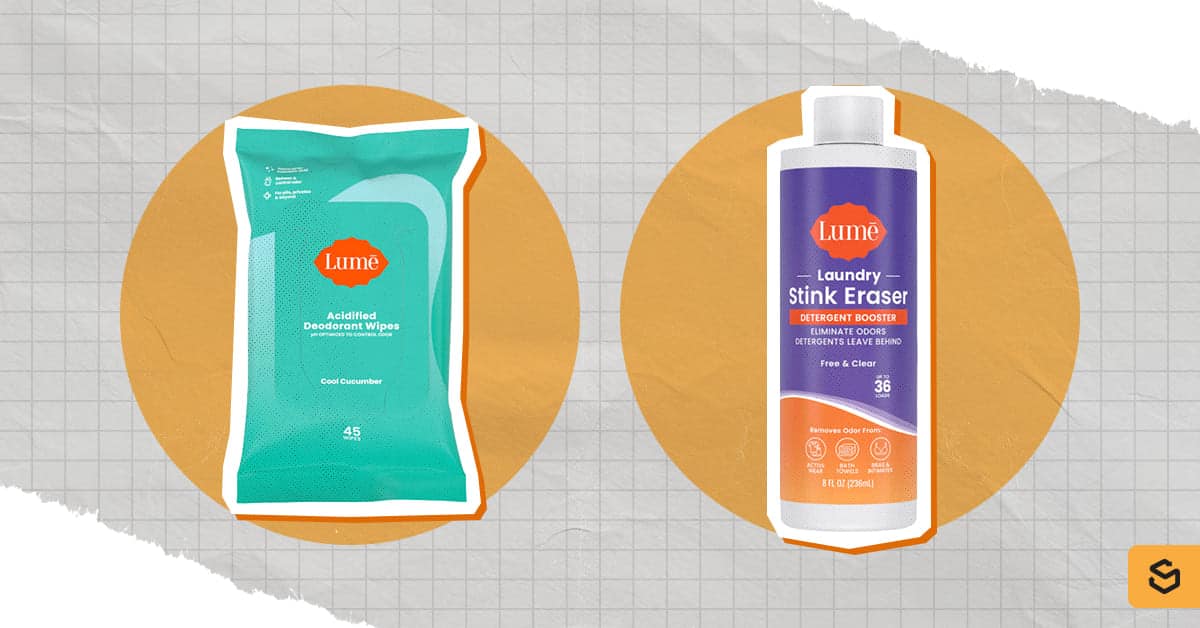 Lume wipes and laundry products