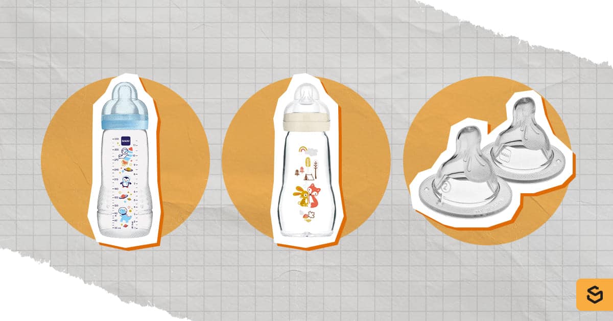 MAM Baby bottles and nipples