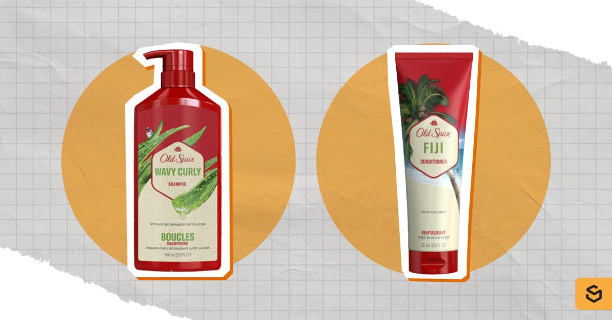 Old Spice shampoo and conditioner