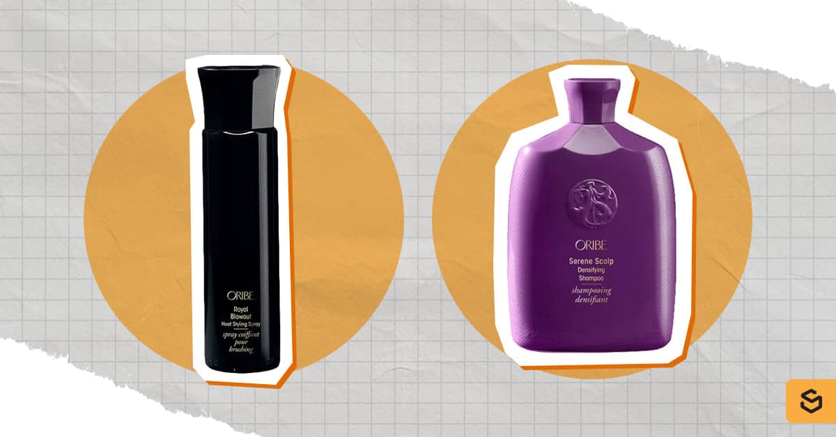 Oribe heat protection and scalp health products