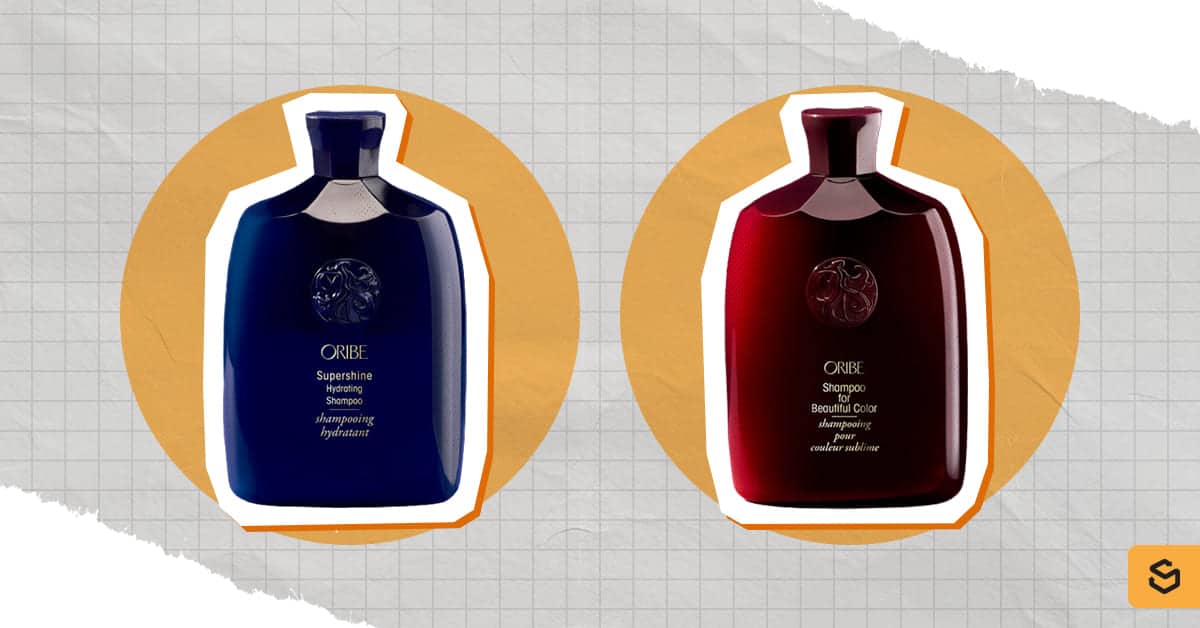 Oribe shine and colour care products