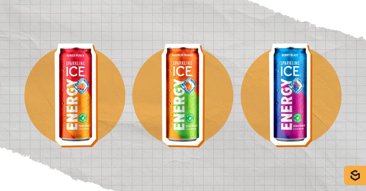 Sparkling Ice energy drinks