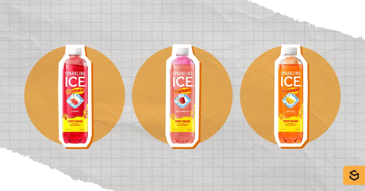Sparkling Ice Starburst drinks