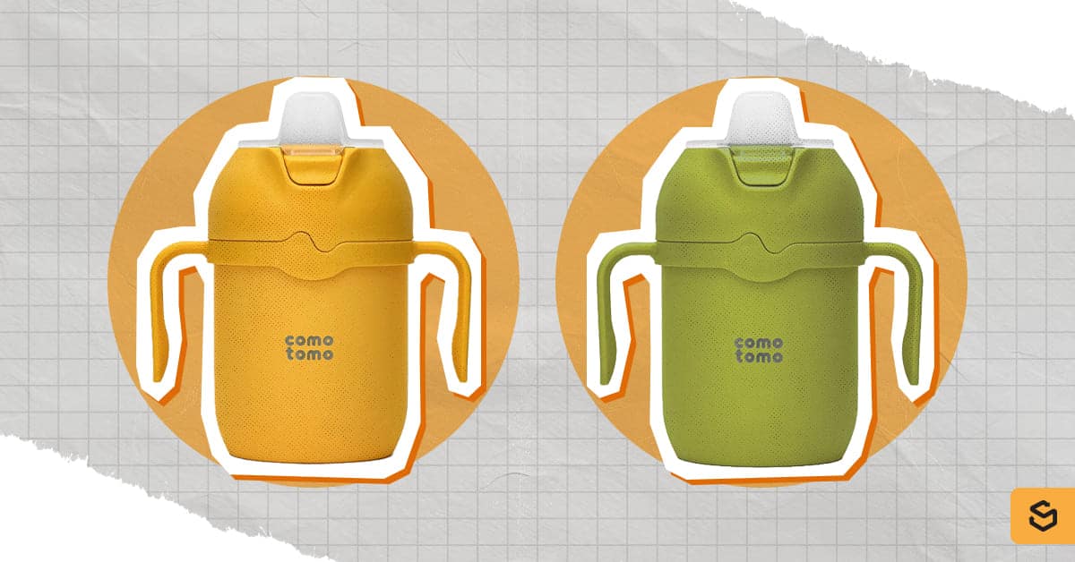 An image of Comotomo toddler tumblers