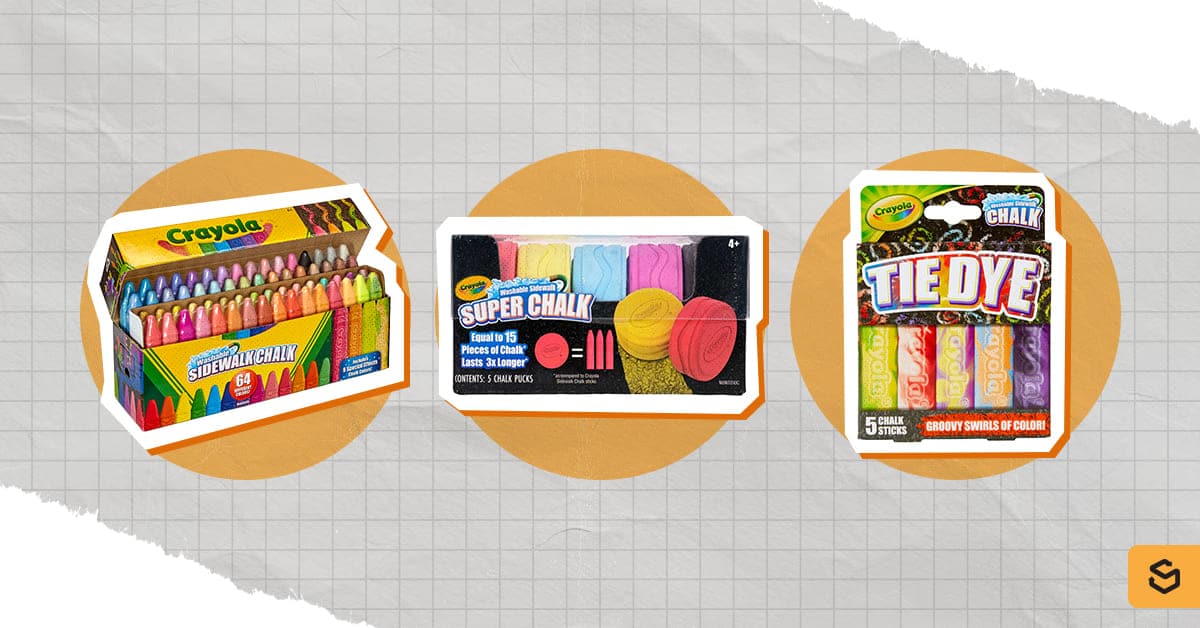 An image of Crayola outdoor chalk