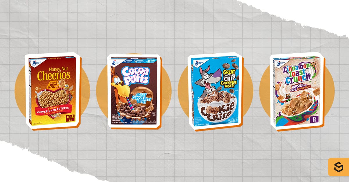 An image of General Mills cereals