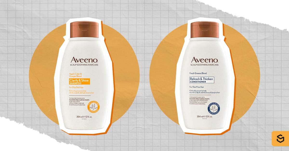 Aveeno hair care products