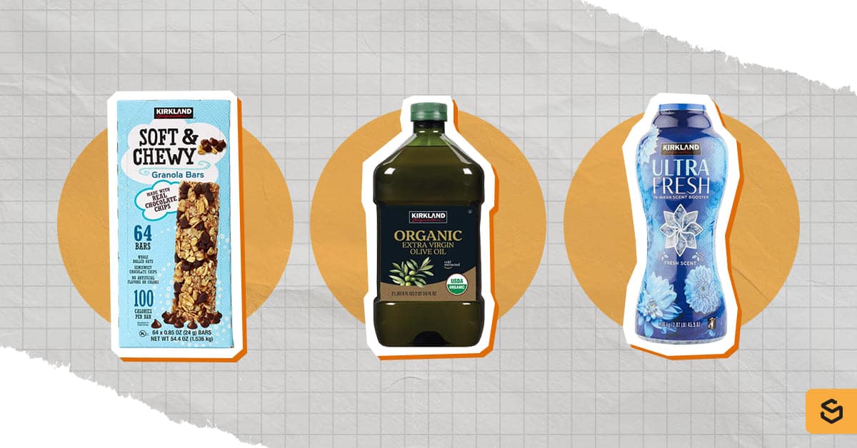 Kirkland Signature grocery and household essentials