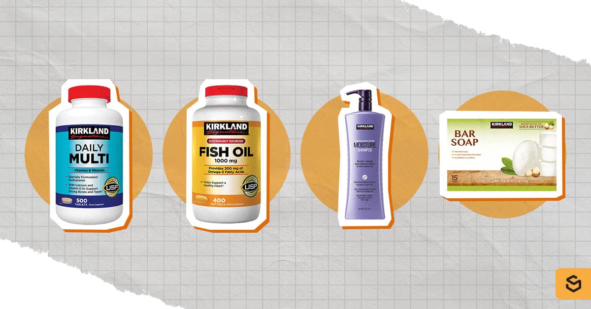 Kirkland Signature health and personal care products