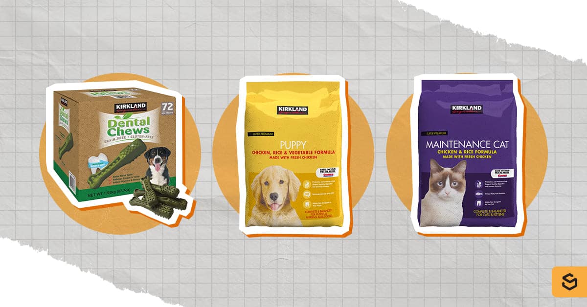 Kirkland Signature pet supplies