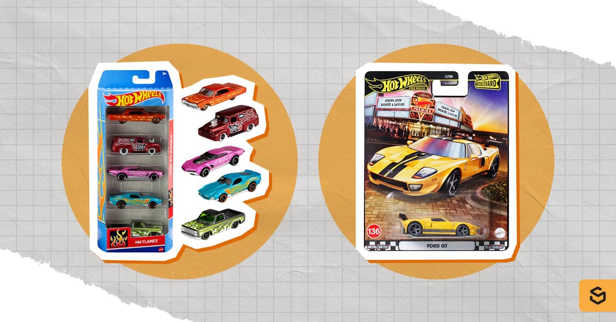 Hot Wheels cars
