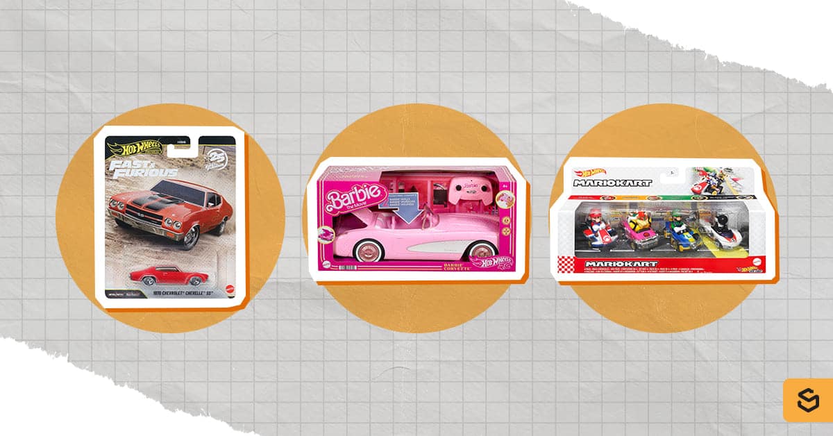 Hot Wheels entertainment cars