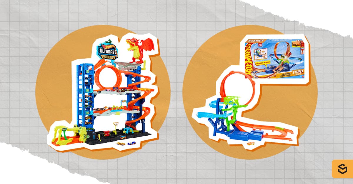 Hot Wheels track sets