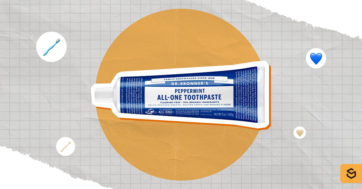Dr. Bronner's Peppermint All-One Toothpaste