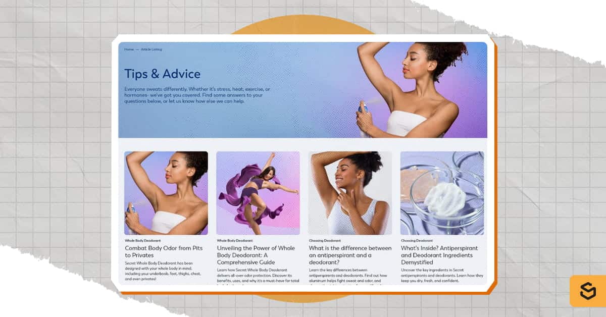 Secret Articles page