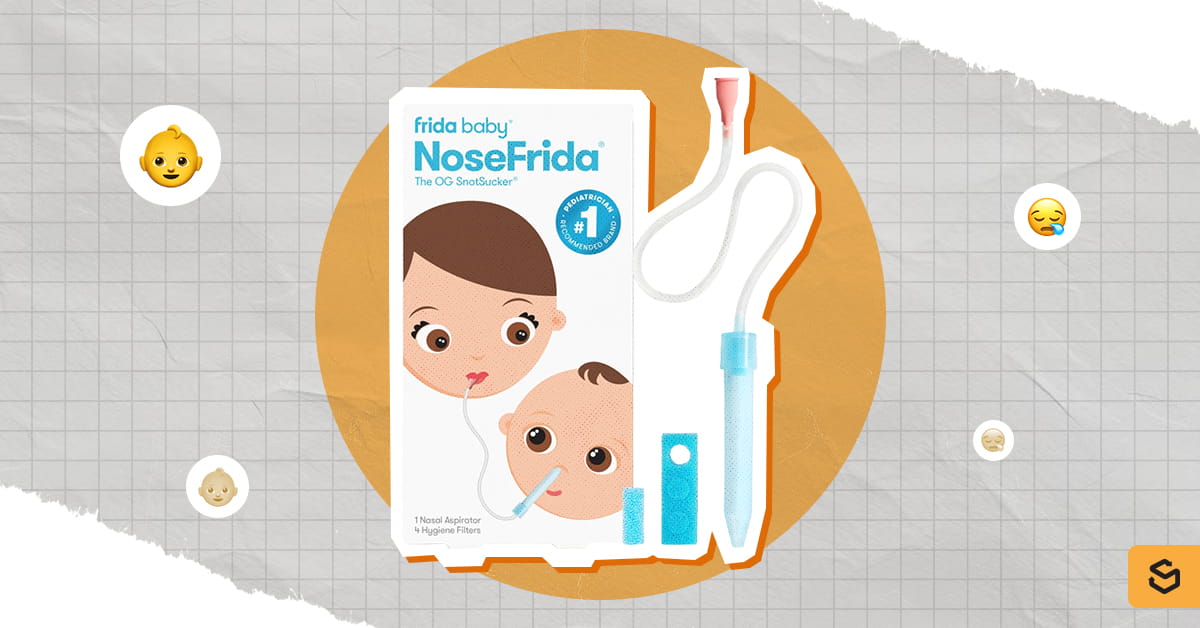 Frida Baby NoseFrida the Snotsucker as a nasal aspirator